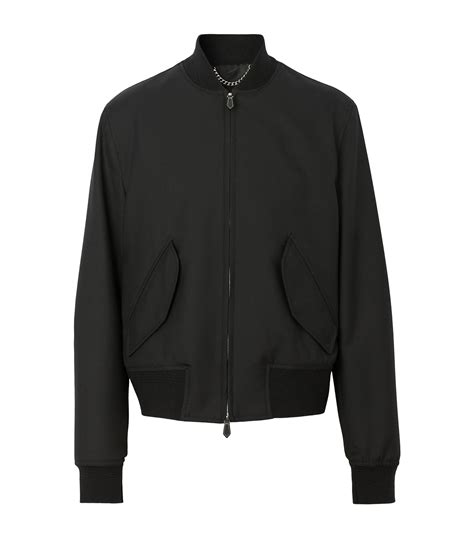 Burberry wool bomber jacket